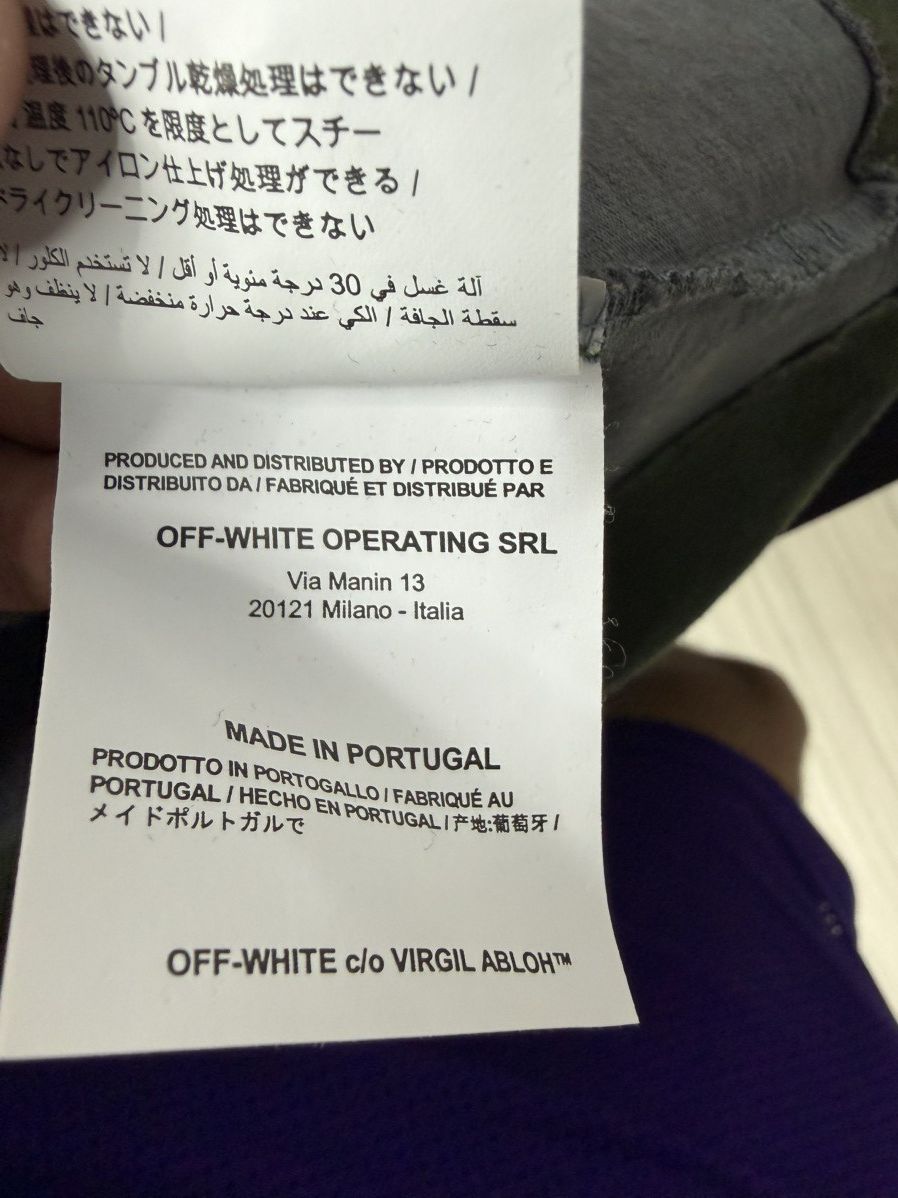 Off-White Off White Oversized Diag Stencil Tee Camo Size US M / EU 48-50 / 2 - 6 Thumbnail