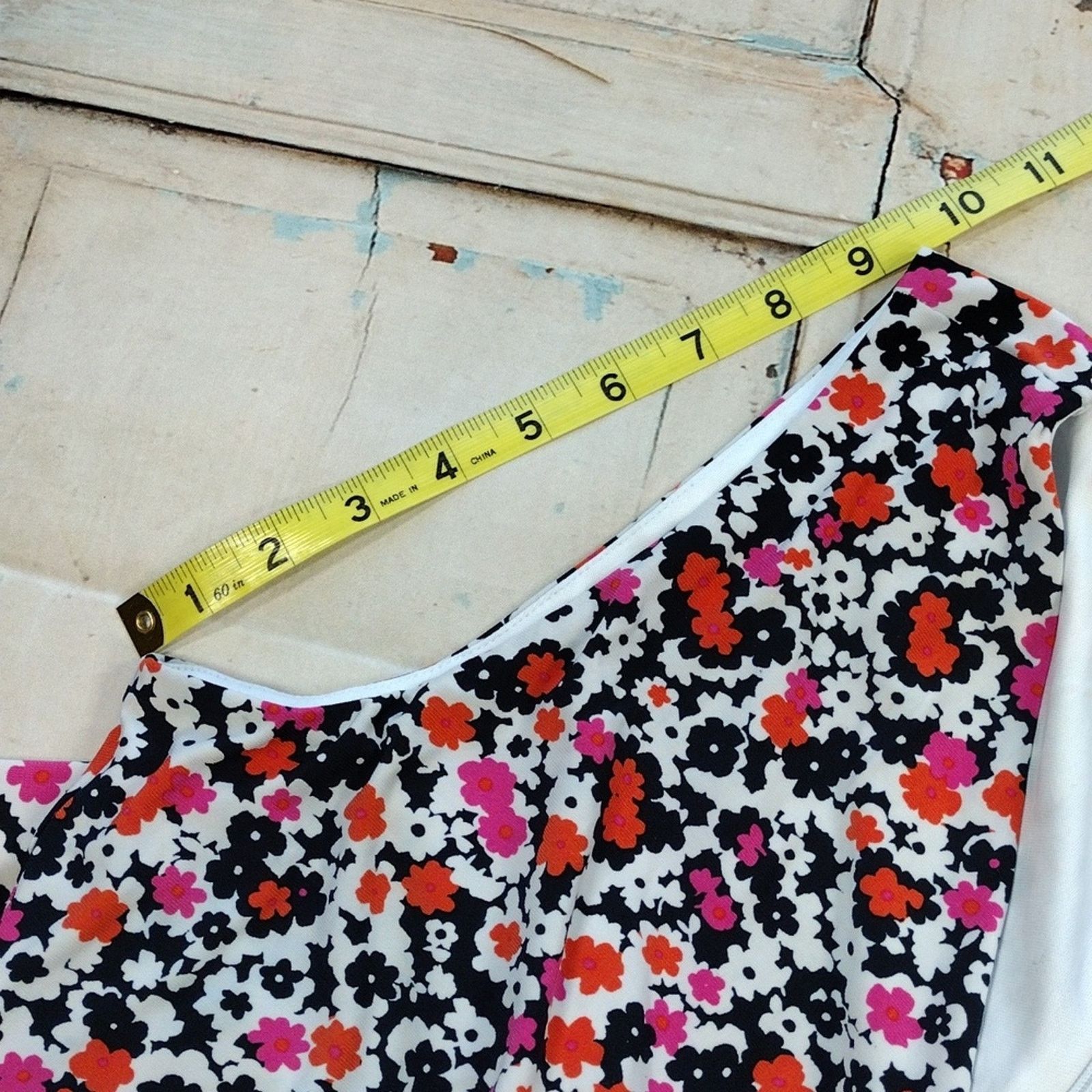 Tommy Hilfiger Tommy Hilfiger Navy Pink Orange Floral Flower Stretchy Dress Size XL / US 12-14 / IT 48-50 - 11 Thumbnail