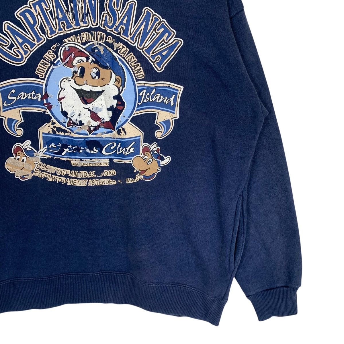 Vintage Vintage Captain Santa JapaneseBrand StreetWear Hoodie Size US L / EU 52-54 / 3 - 6 Thumbnail