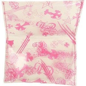 Chrome Hearts CHROME HEARTS PVC-coated VINYL CARD CASE PINK Size ONE SIZE - 1 Thumbnail
