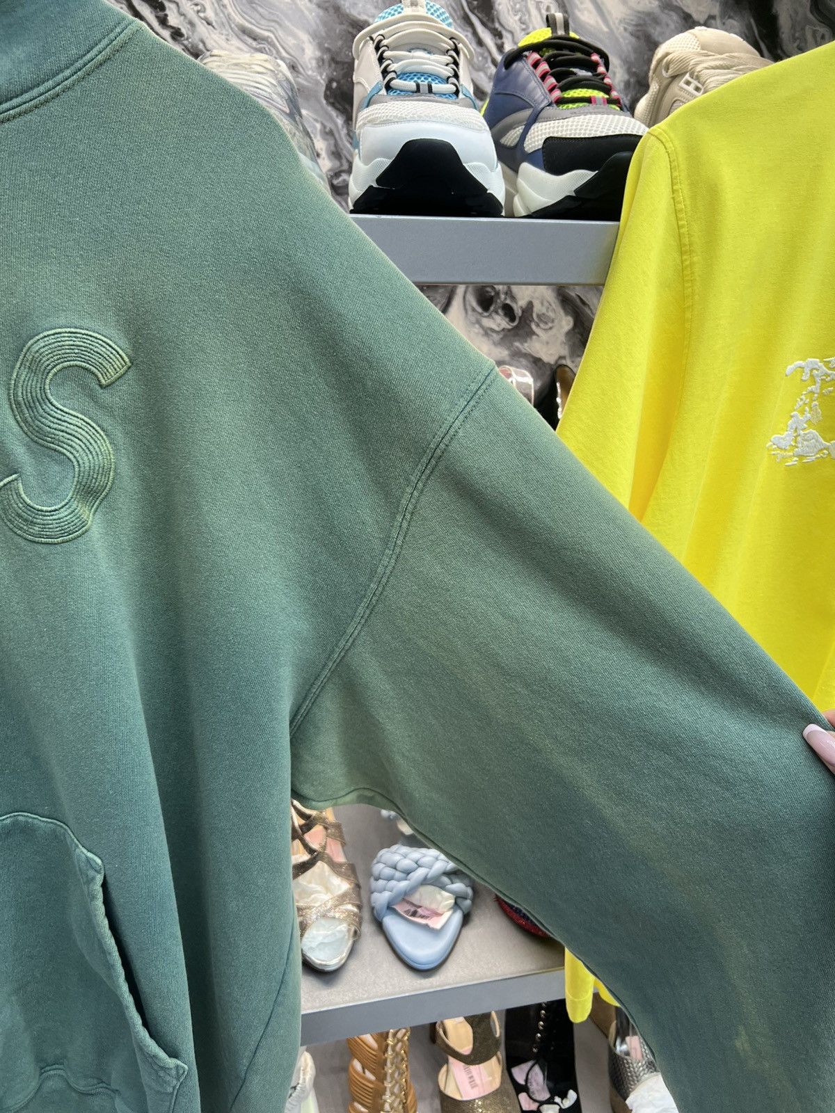 Supreme Supreme Green Hoodie Size US XXL / EU 58 / 5 - 4 Thumbnail