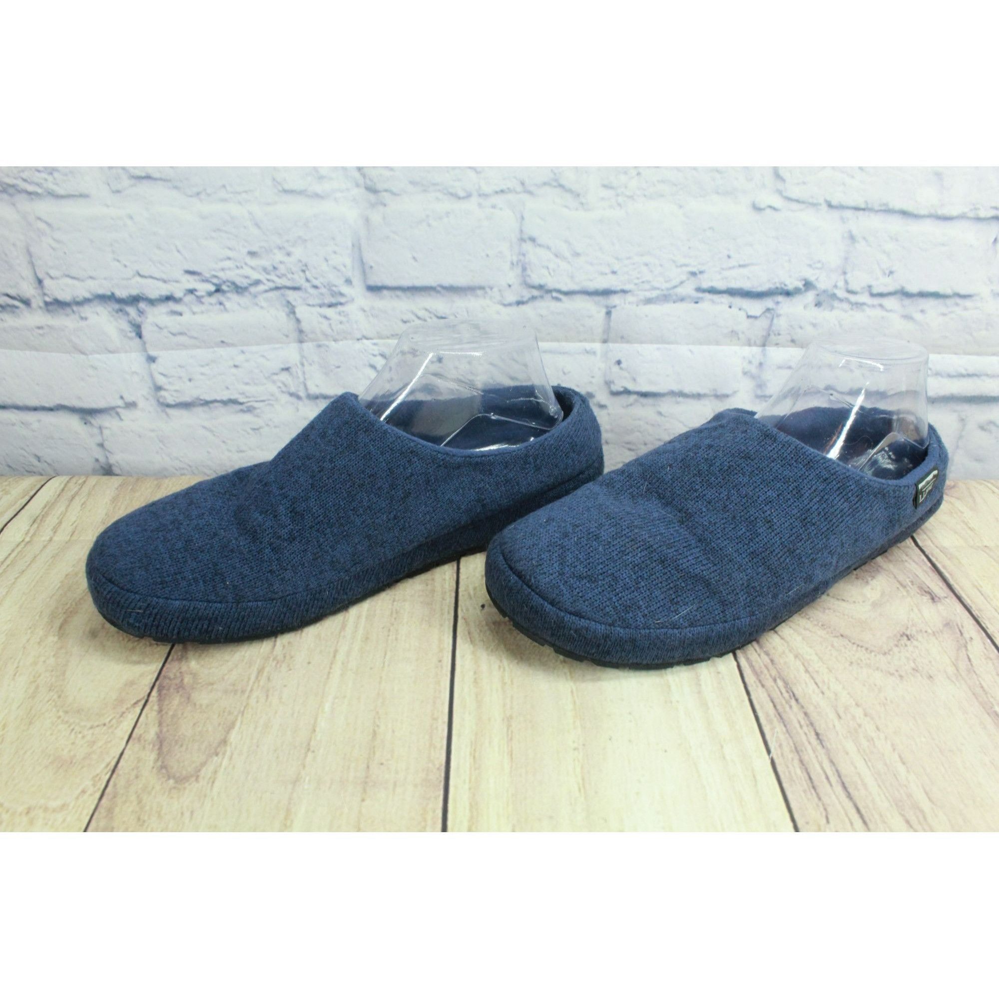 L.L. Bean LL Bean Womens Sweater Fleece Lined Slipper Scuffs Size US 10 / IT 40 - 2 Thumbnail