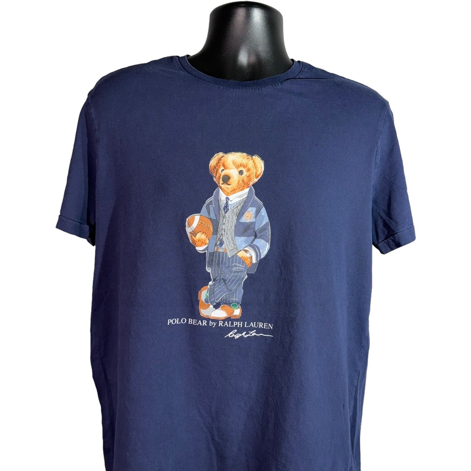 Polo Ralph Lauren Polo Ralph Lauren Bear Tee Size US M / EU 48-50 / 2 - 2 Thumbnail