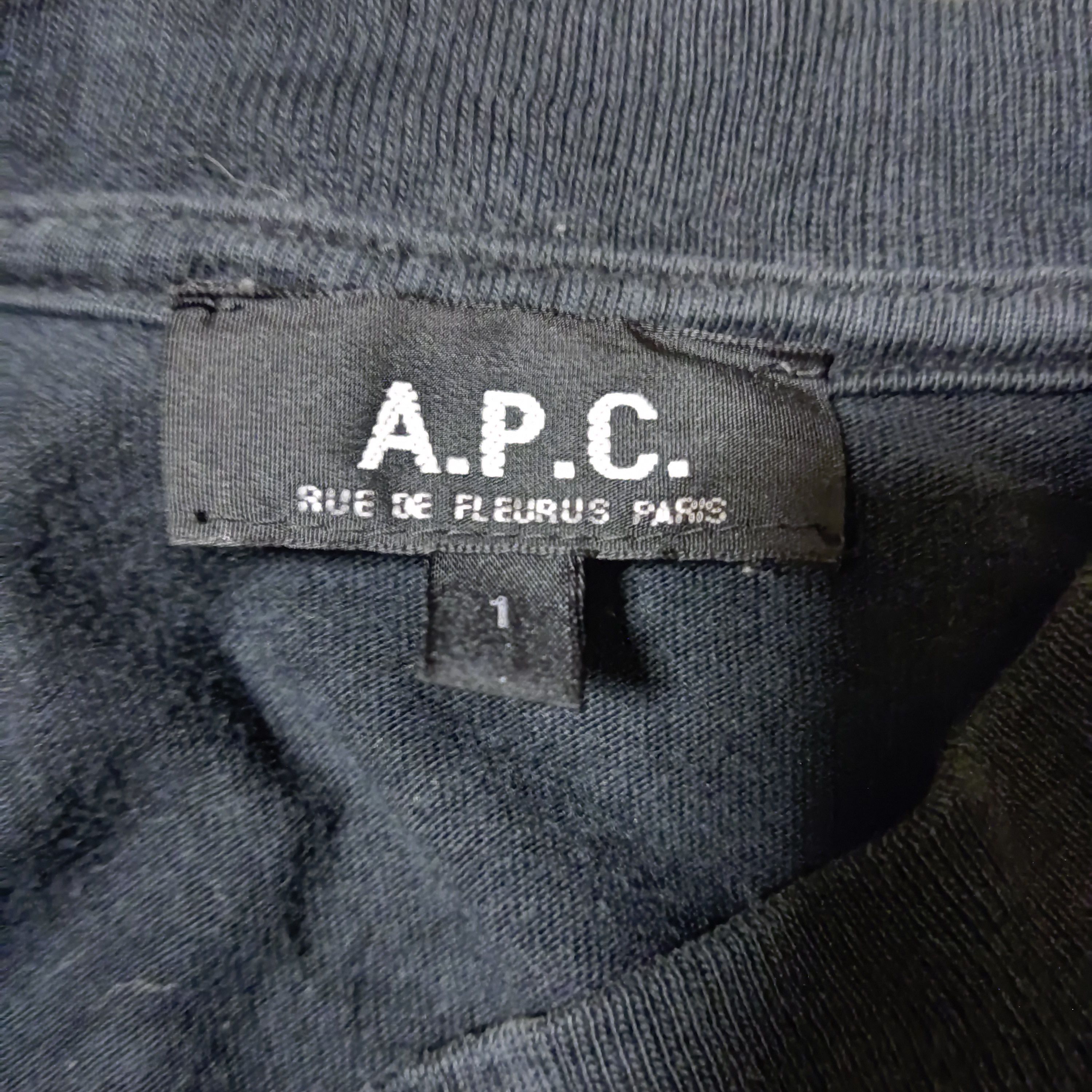 A.P.C. A.P.C X Skateboards T-Shirts Size US S / EU 44-46 / 1 - 2 Thumbnail