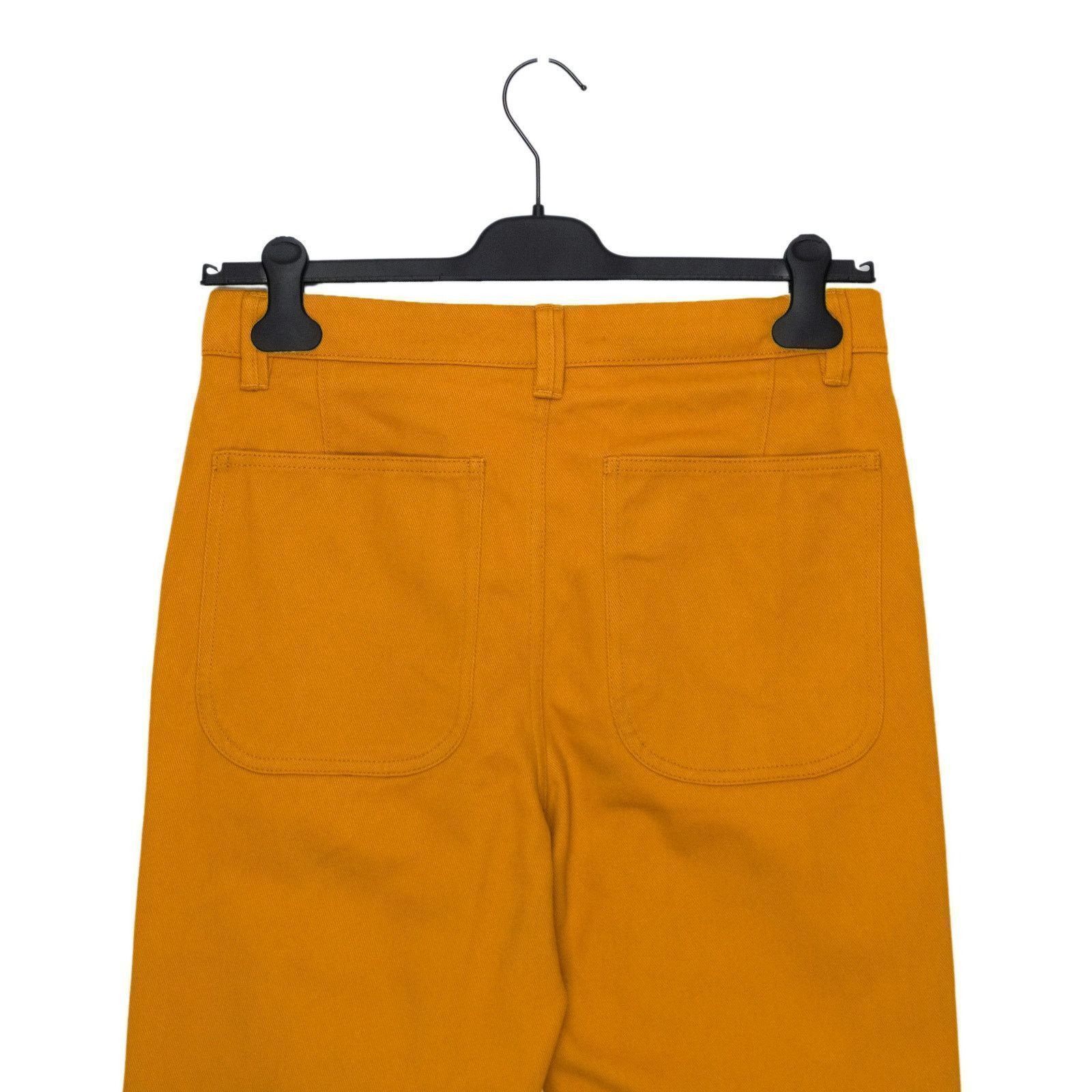Acne Studios Acne Studios Mustard Brown Pocket Work Twill Trouser Pants Size US 30 / EU 46 - 4 Thumbnail