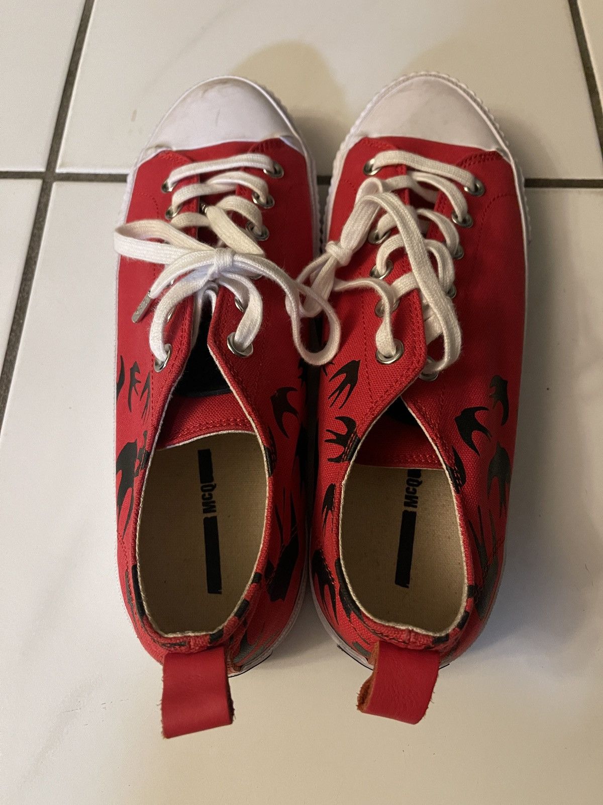 McQ Alexander McQueen Mcq Alexander McQueen Swallow Vulcanized Swarm Sneaker 42 Size US 9 / EU 42 - 6 Thumbnail