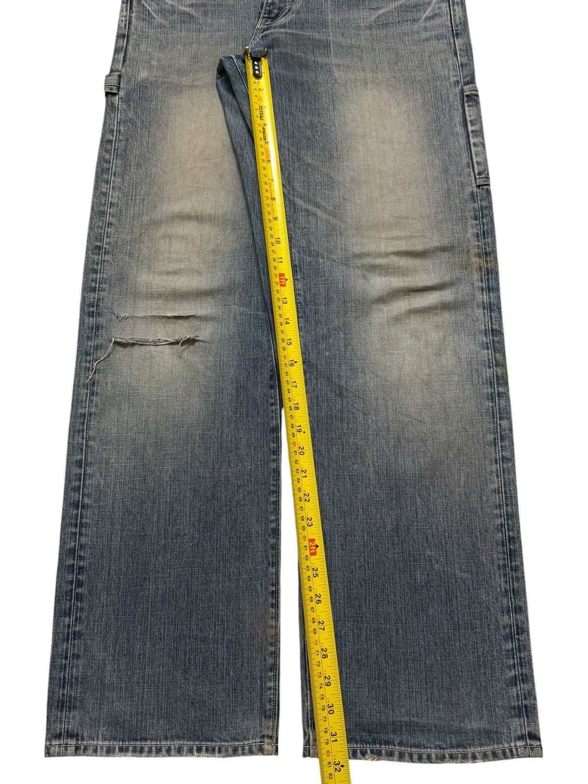 Levi's Vintage 90s Levis 503 Carpenter Distress Wide Leg Baggy Size US 33 - 10 Thumbnail