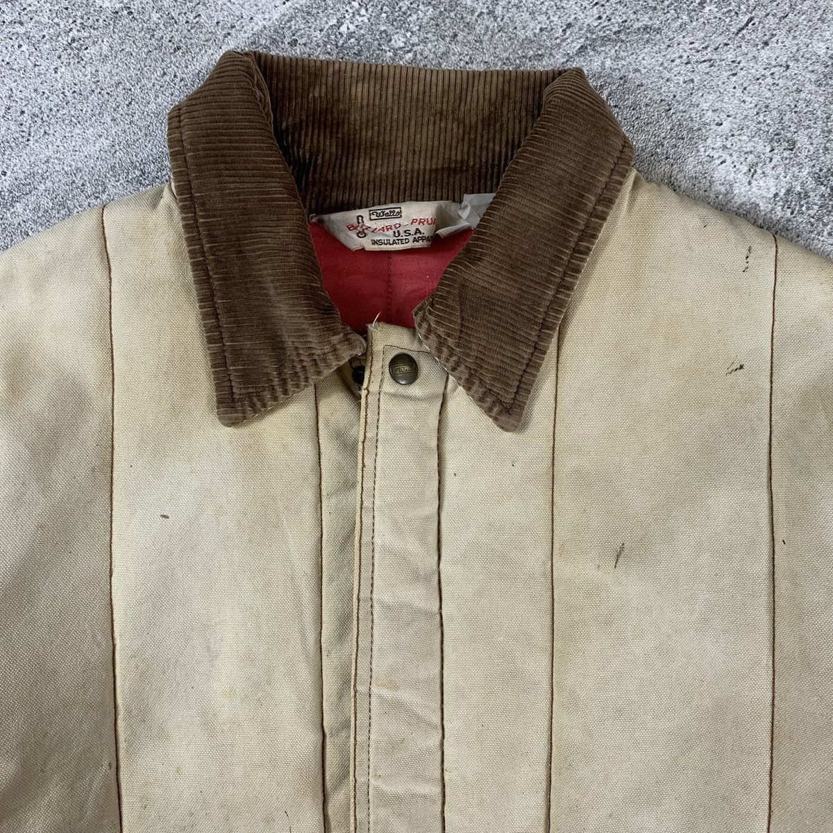 Carhartt × Vintage Vintage 1990’s canvas work jackat Blizzard Size US L / EU 52-54 / 3 - 5 Thumbnail