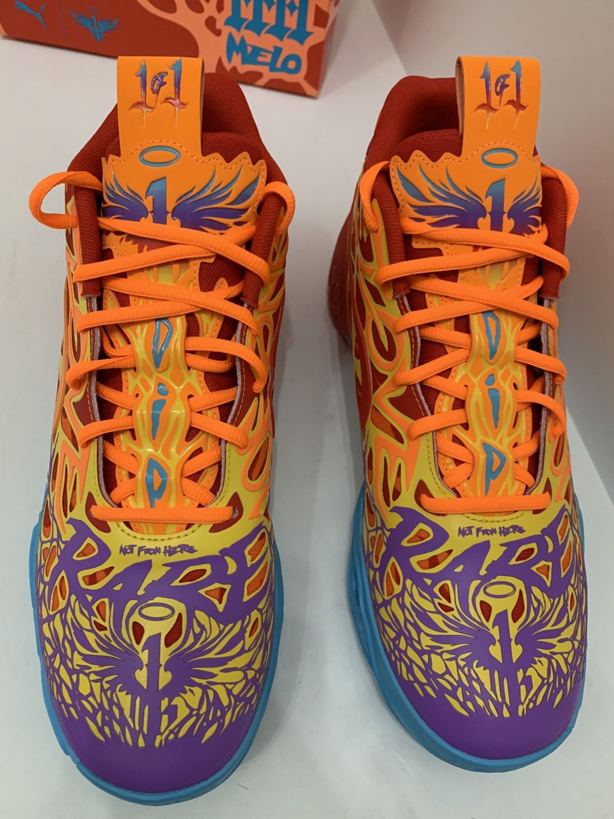 PUMA X LAMELO BALL MB.04 PHOENIX SNEAKERS