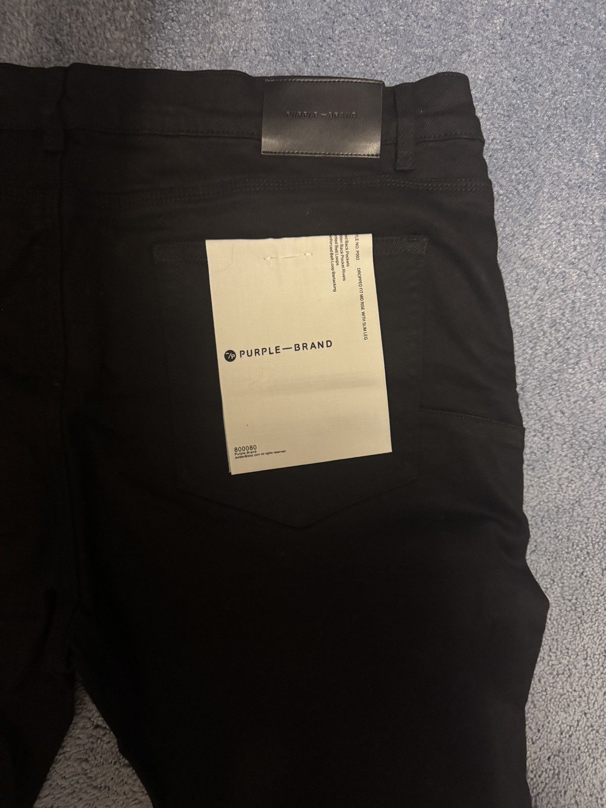 Purple × Purple Brand Black Purple Jeans Size US 40 / EU 56 - 3 Thumbnail