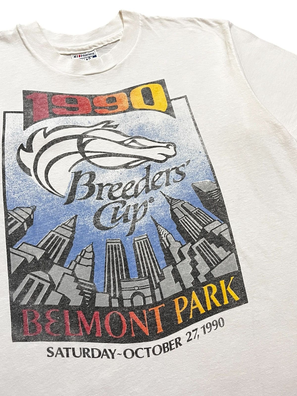 Vintage 1990s Breeders Cup at Belmont Park Size US L / EU 52-54 / 3 - 2 Thumbnail