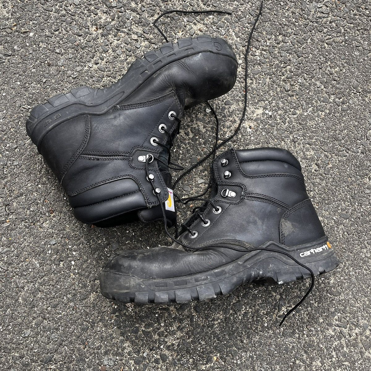 Other Vintage Carhartt Black Shoes Size 12 Size US 12 / EU 45 - 1 Thumbnail