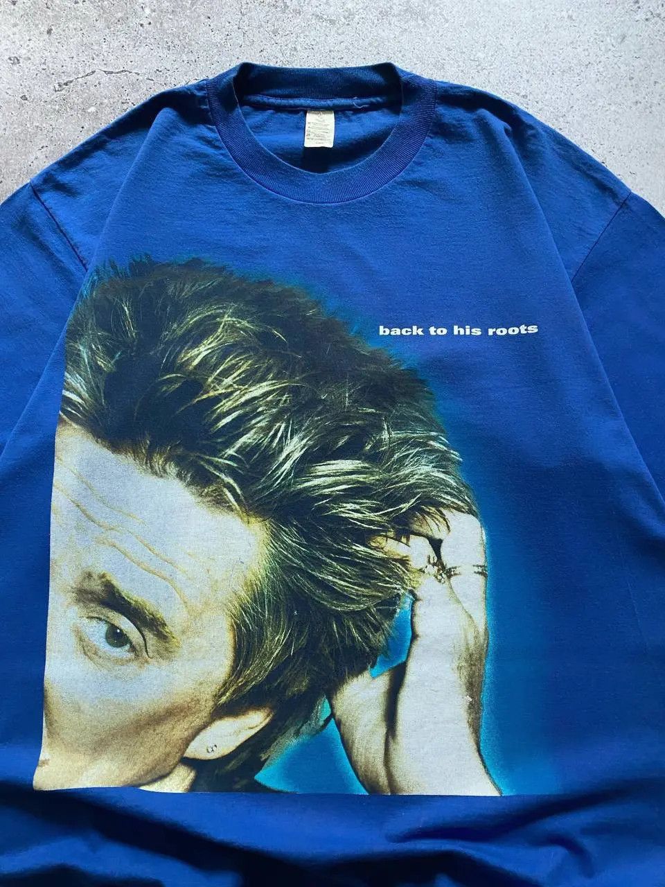 Other VINTAGE 90s ROD STEWART BACK TO HIS ROOTS T SHIRT RARE Size US XL / EU 56 / 4 - 2 Thumbnail
