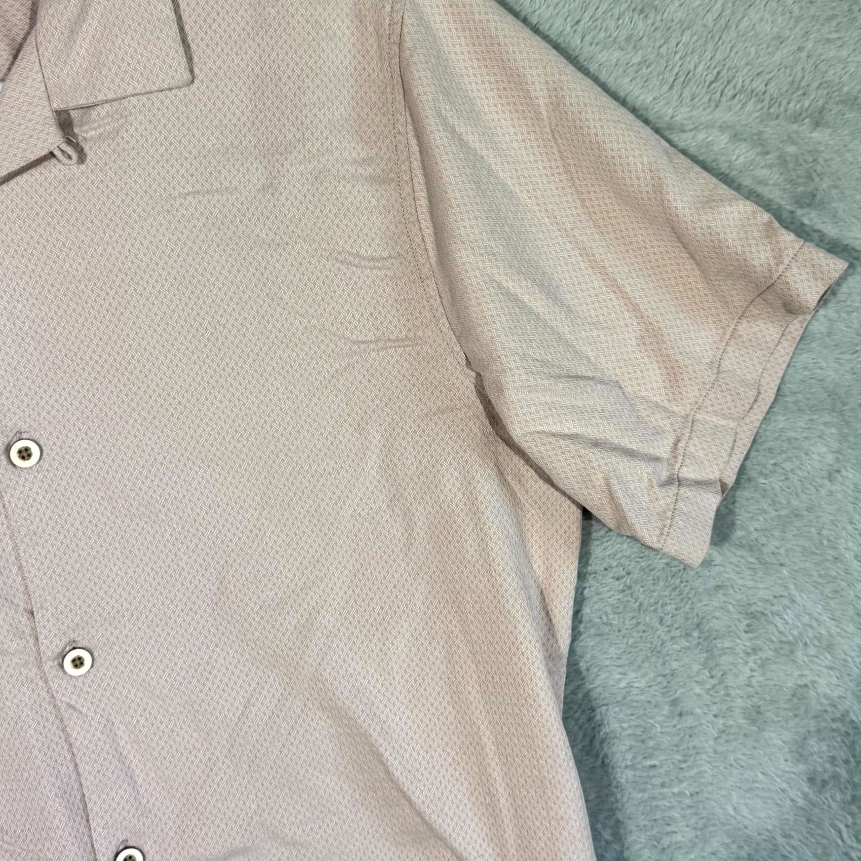 Tommy Bahama Tommy Bahama Shirt Mens Large Silk Blend Short Sleeve Pink Button Up Size US L / EU 52-54 / 3 - 5 Thumbnail