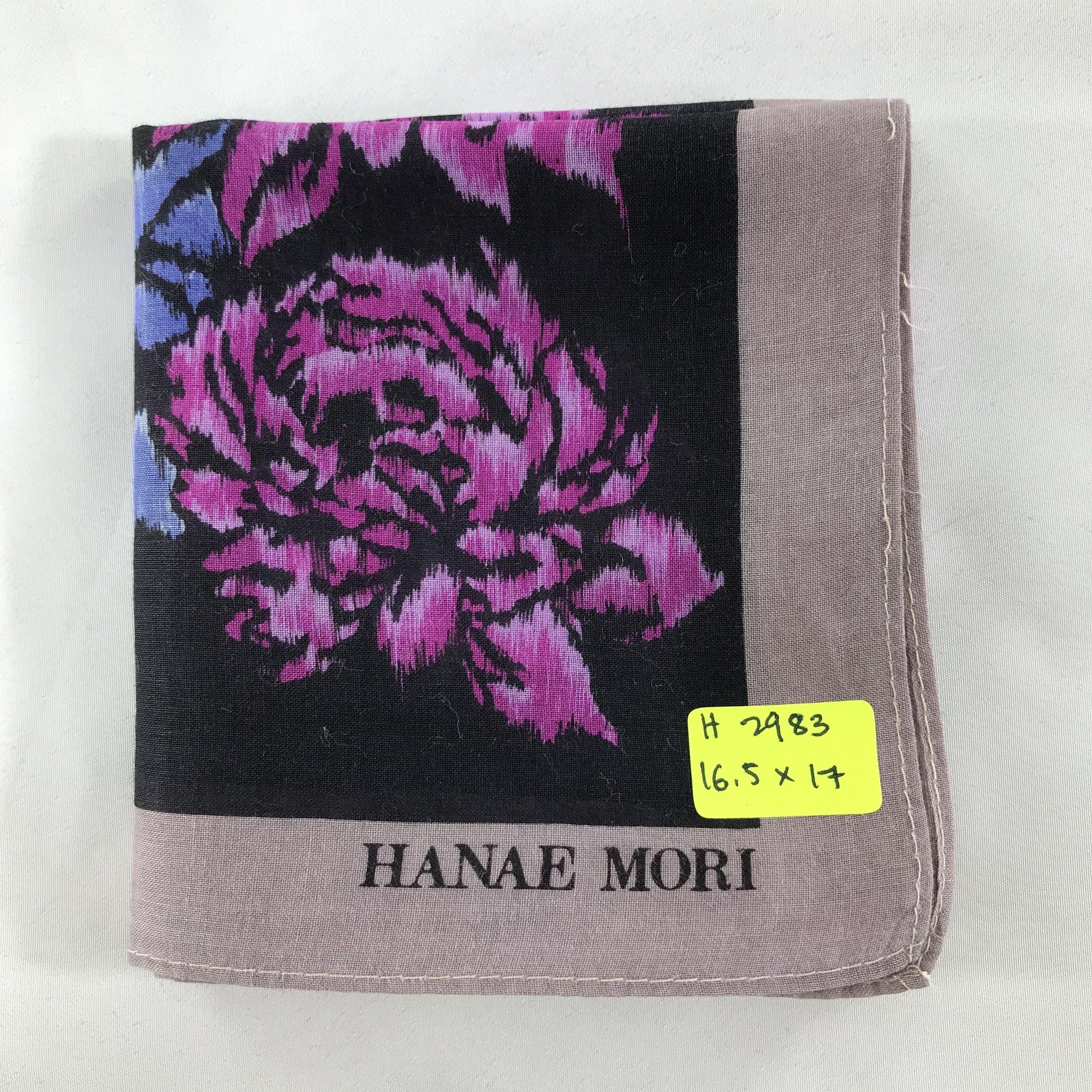 Hanae Mori × Vintage Hanae Mori Bandana/ Handkerchief / Neckerchief Size ONE SIZE - 5 Thumbnail