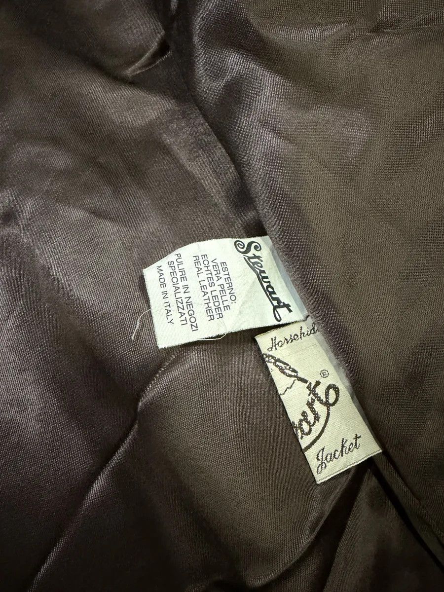Vintage 1990s Archive Brown Pony Hair Leather Long Coat Size US M / EU 48-50 / 2 - 8 Thumbnail