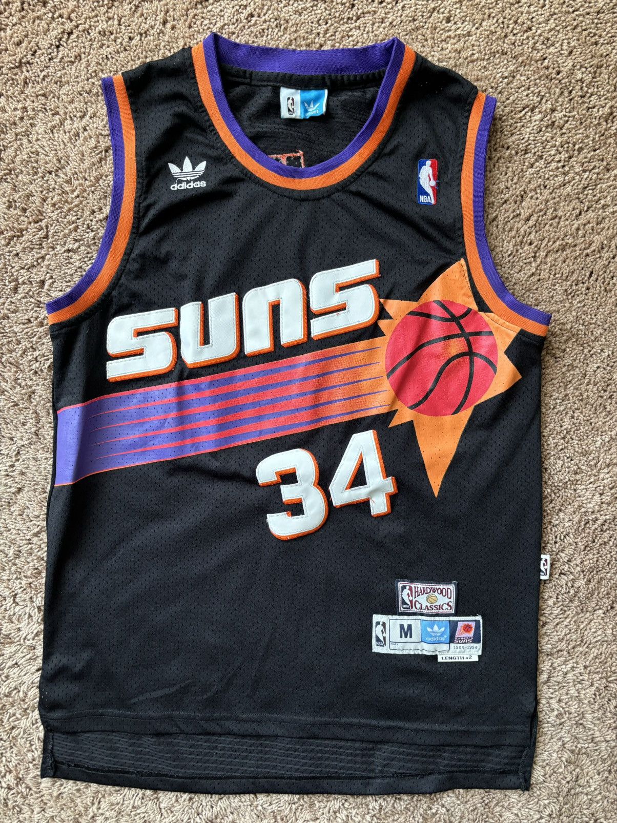 Adidas Phoenix Suns Charles Barkley ‘93-‘94 Jersey Size US M / EU 48-50 / 2 - 1 Thumbnail