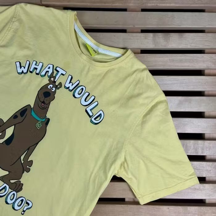 Cartoon Network × Vintage Mens Vintage T Shirt Scooby Doo What Would Size L Size US L / EU 52-54 / 3 - 2 Thumbnail