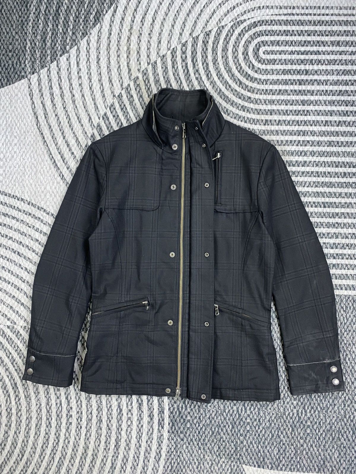 Japanese Brand Vintage High Street Casual Black Zipper Jacket Size US S / EU 44-46 / 1 - 5 Thumbnail