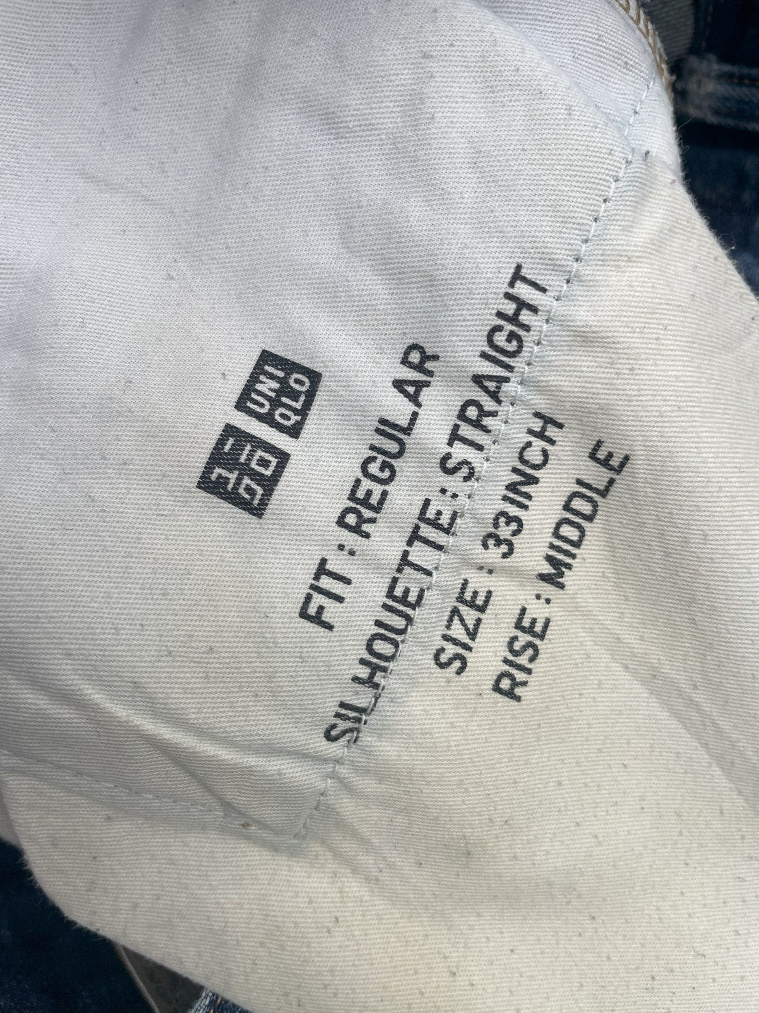 Japanese Brand Uniqlo Kaihara Redline Selvedge Denim Size US 35 - 17 Thumbnail