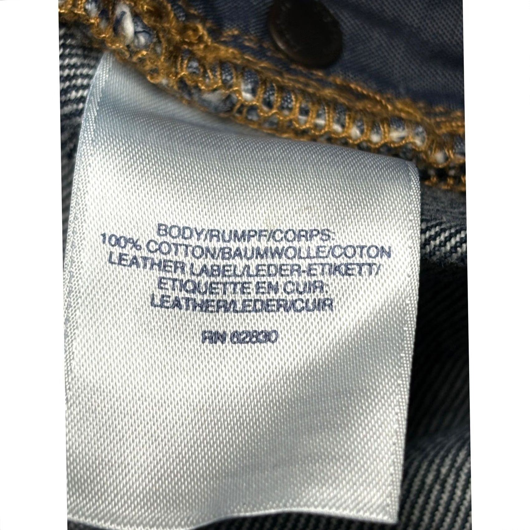 Lands' End VINTAGE? No — Lands' End Dark Wash Denim Jeans Mens 33x25 Lands' End Traditional Fit Jeans Regular Fit 33 Inseam 25 Dark Denim Pants Blue Shoes? Size US 33 - 7 Thumbnail