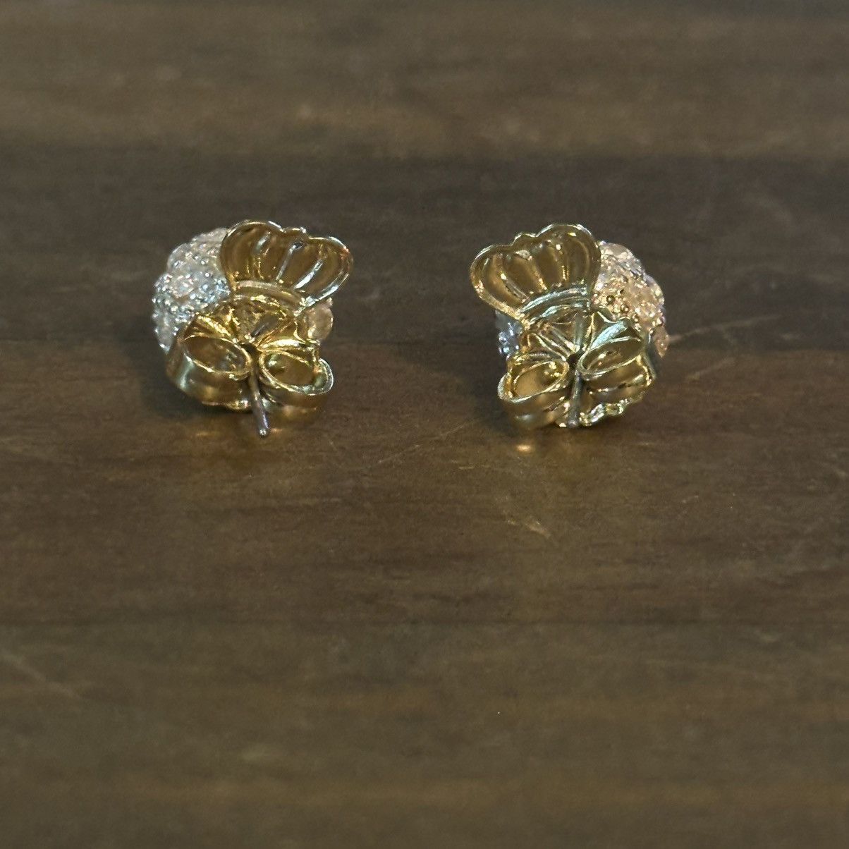 Other Paved crystal ball post earrings Size ONE SIZE - 4 Thumbnail