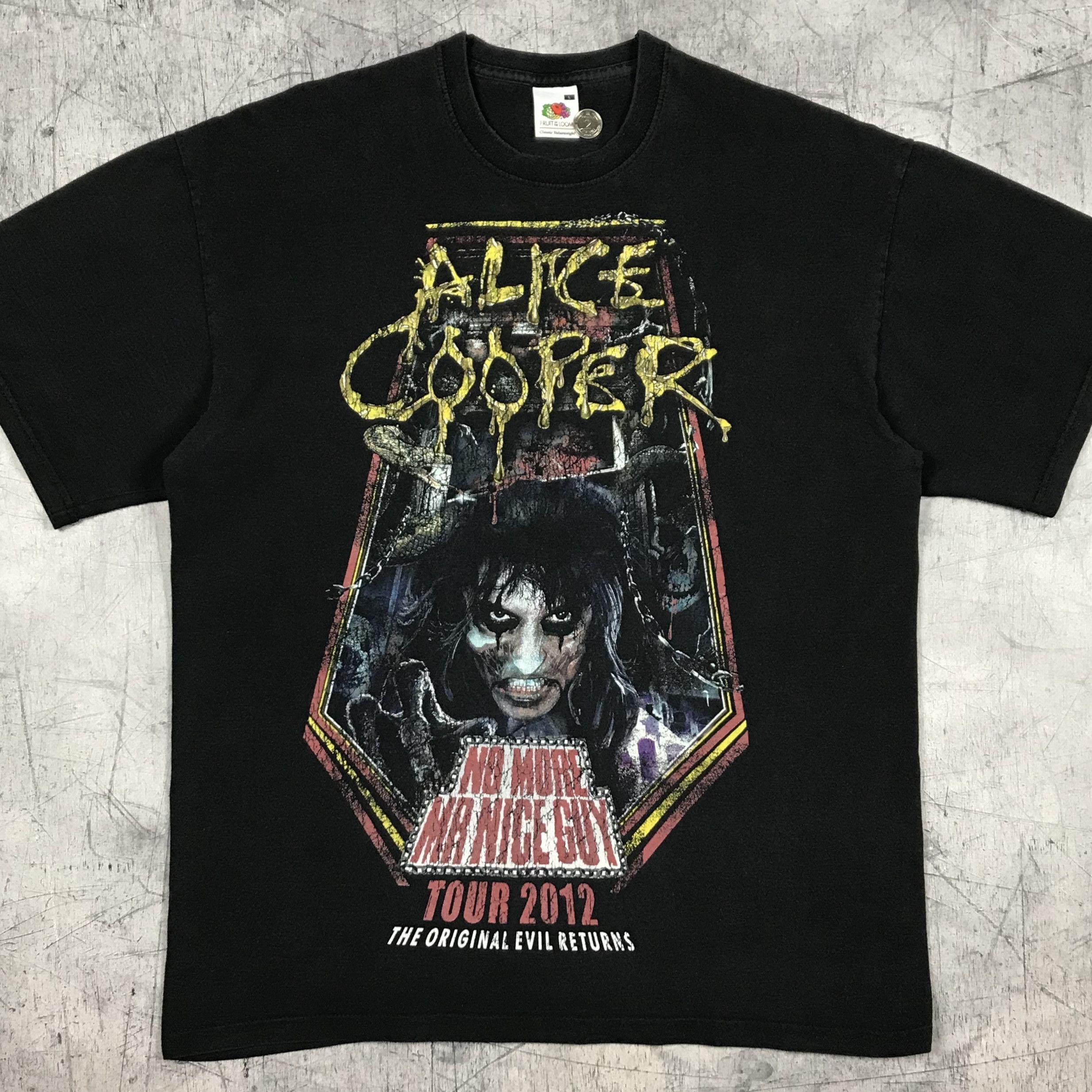 Band Tees Alice Cooper No More Nice Guy Tour Tee Size US L / EU 52-54 / 3 - 1 Thumbnail