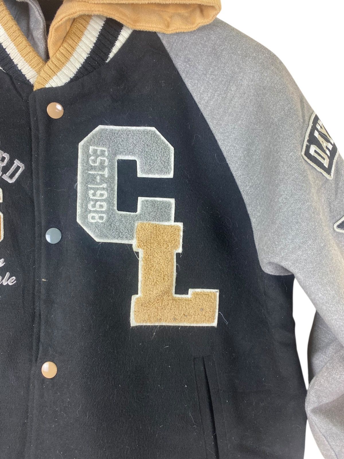Japanese Brand Japanese Streetwear Co&Lu Hoodie Varsity Jacket Size US M / EU 48-50 / 2 - 6 Thumbnail
