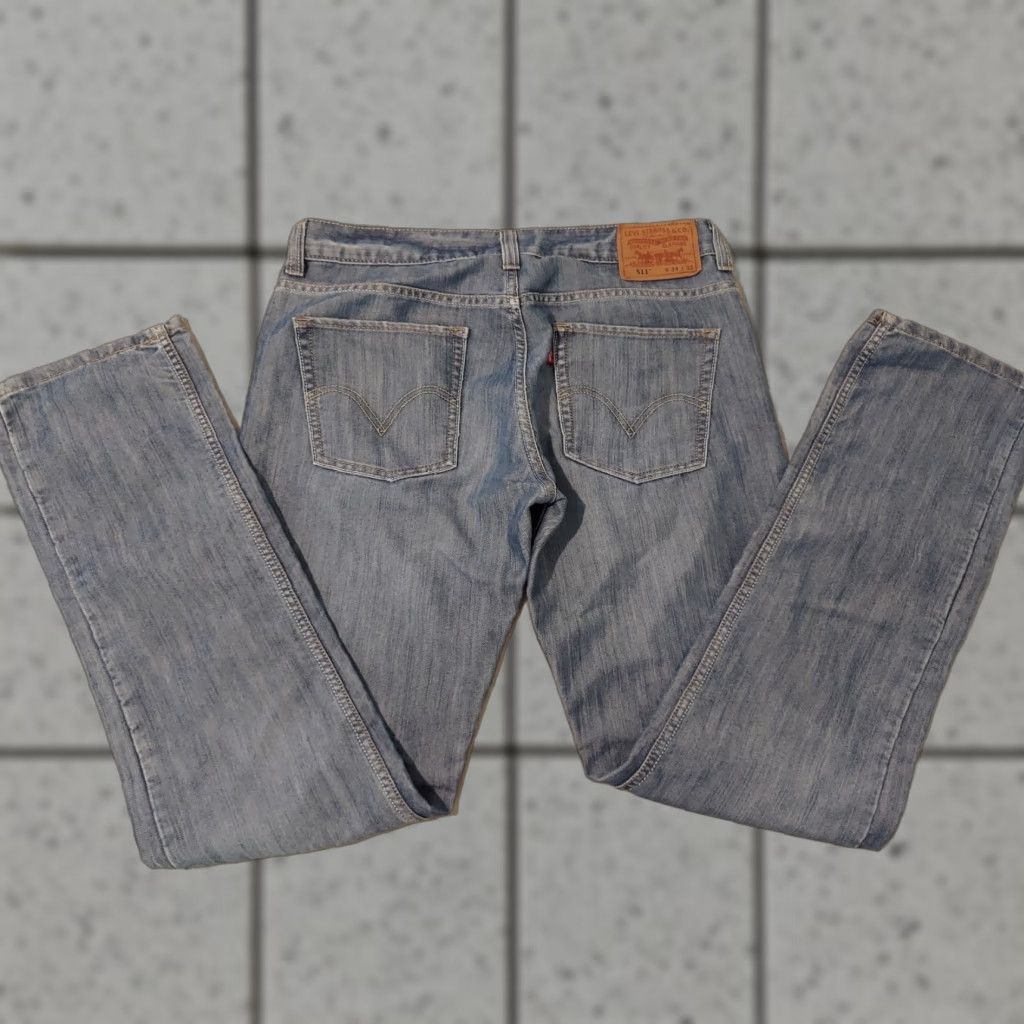 Levi's Levi's 511 Jeans Slim Straight Denim 34x32 Men Size US 34 / EU 50 - 1 Thumbnail