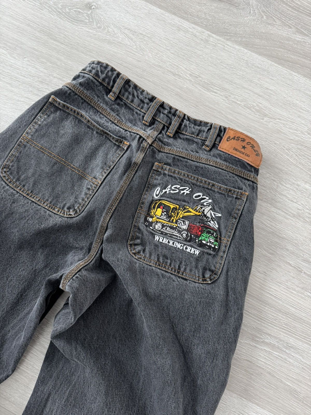 Cash Only Vintage gray pants cash only 90s Size US 28 / EU 44 - 2 Thumbnail