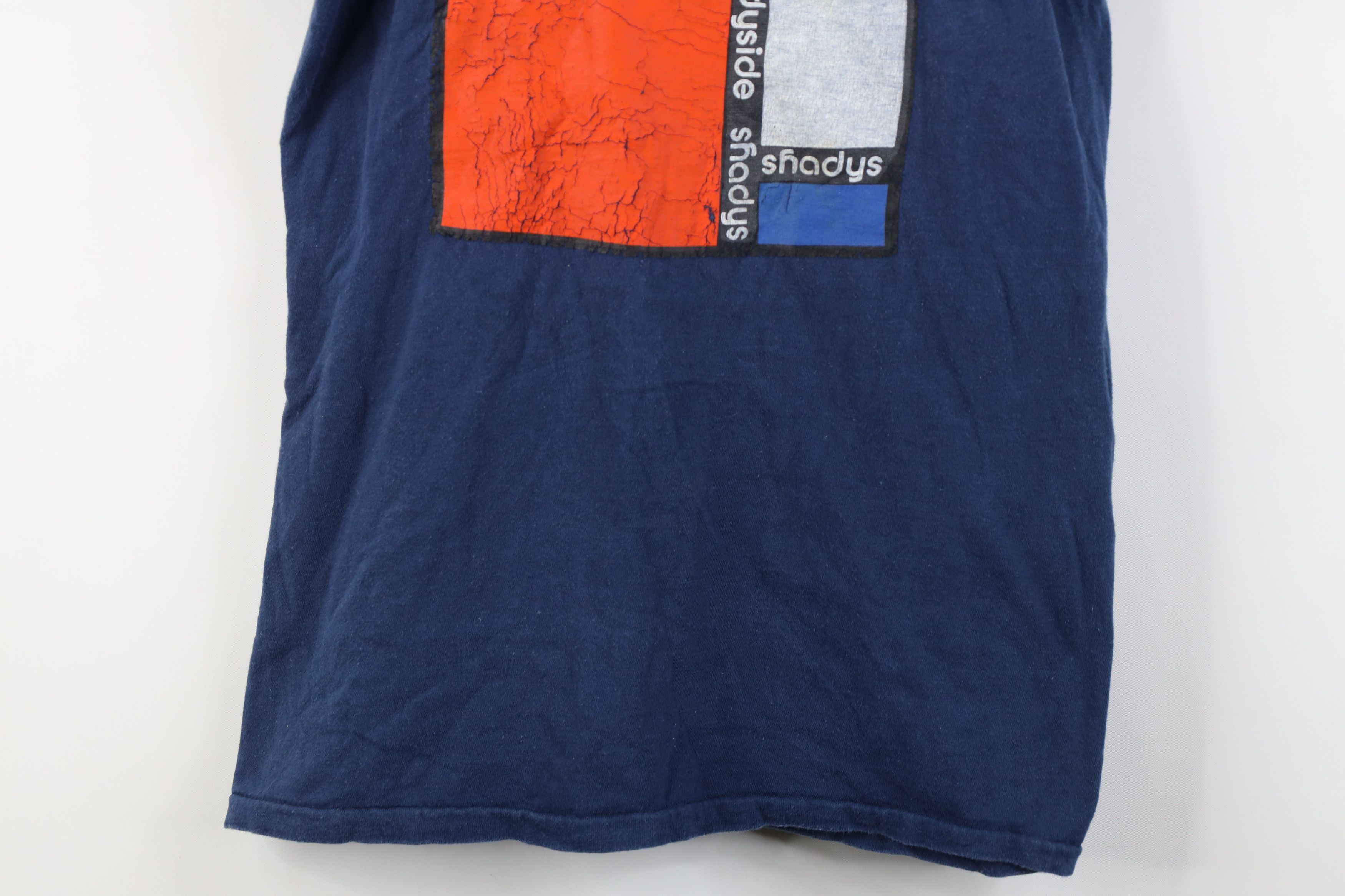 Vintage Vintage 70s Streetwear Shadyside Ohio Art T-Shirt USA Size M / US 6-8 / IT 42-44 - 3 Thumbnail