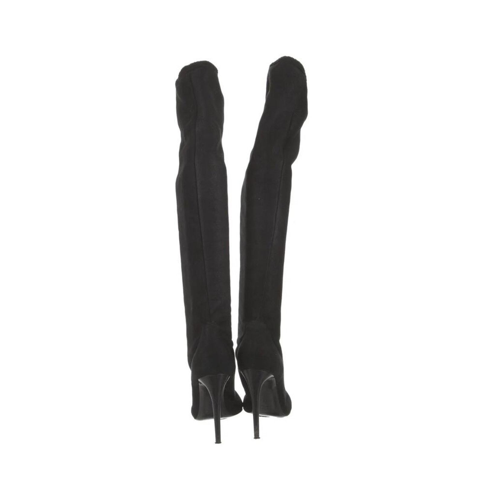 Nina Ricci Preloved- Nina Ricci Suede Faux Fur Trim Boots-Sz 9 Size US 9 / IT 39 - 2 Thumbnail