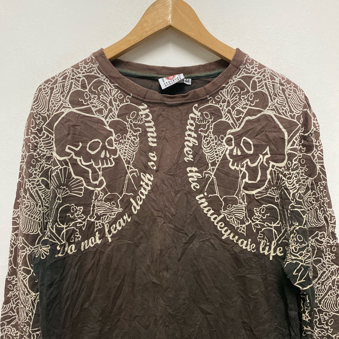 Vintage 🔥Rare🔥 Ted Company Tshirt LongSleeve Sukajan Design Tatoo Size US M / EU 48-50 / 2 - 1 Thumbnail