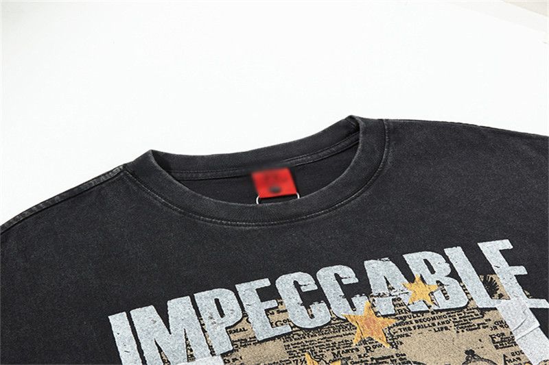 Vintage Men's loose cute cartoon puppy print T-shirt y2k Size US M / EU 48-50 / 2 - 3 Thumbnail