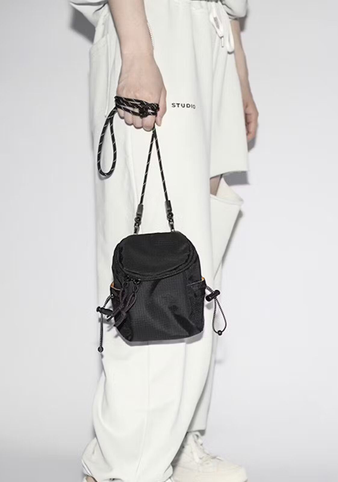 image of Fashion Y2K Mini Crossbody Bag in Black, Men's