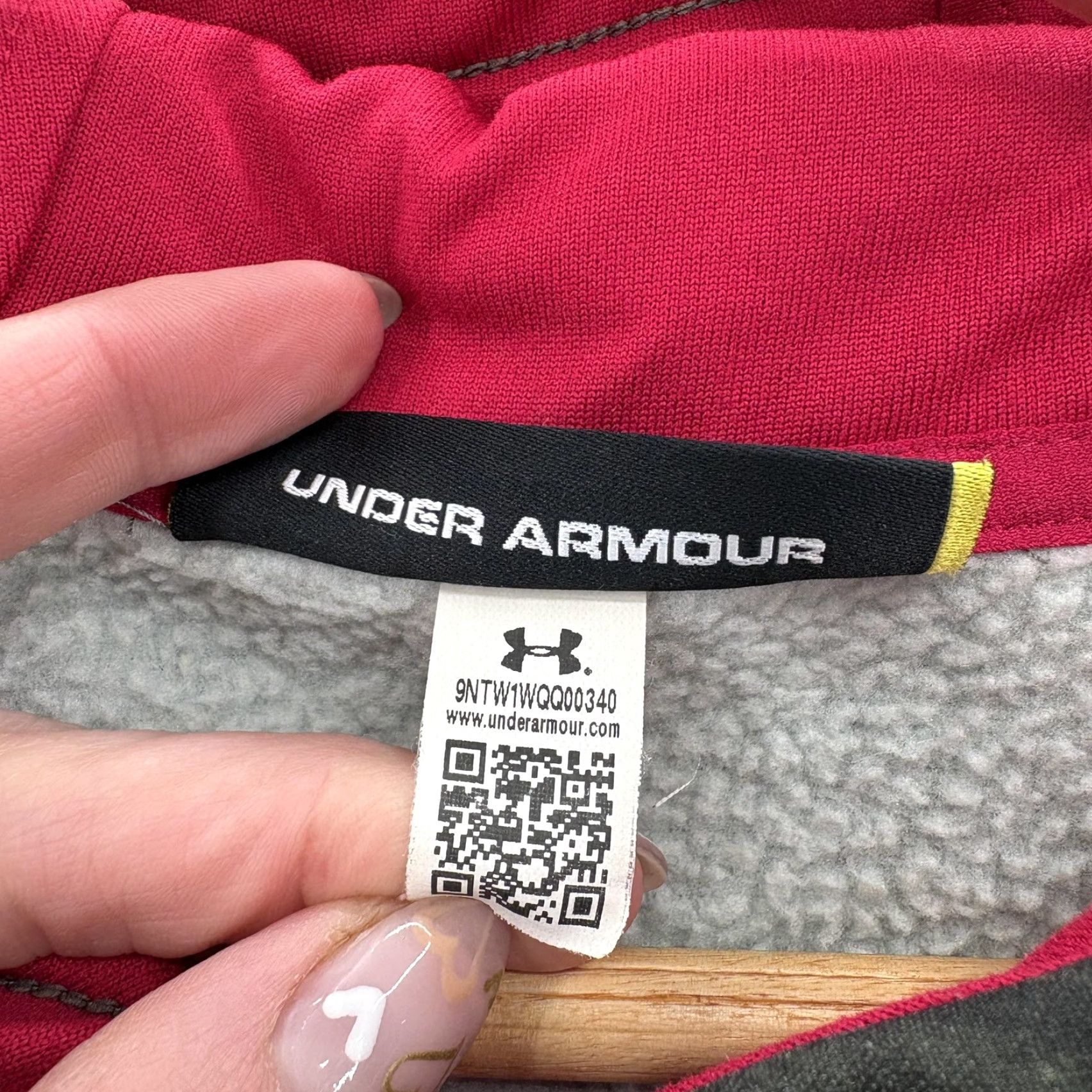 Under Armour Under Armour Hoodie Mens M Green Camo Fleece Pullover Mossy Oak Hunting Logo Pocket Hooded Crew Neck Fall Winter Mens Size US M / EU 48-50 / 2 - 4 Thumbnail
