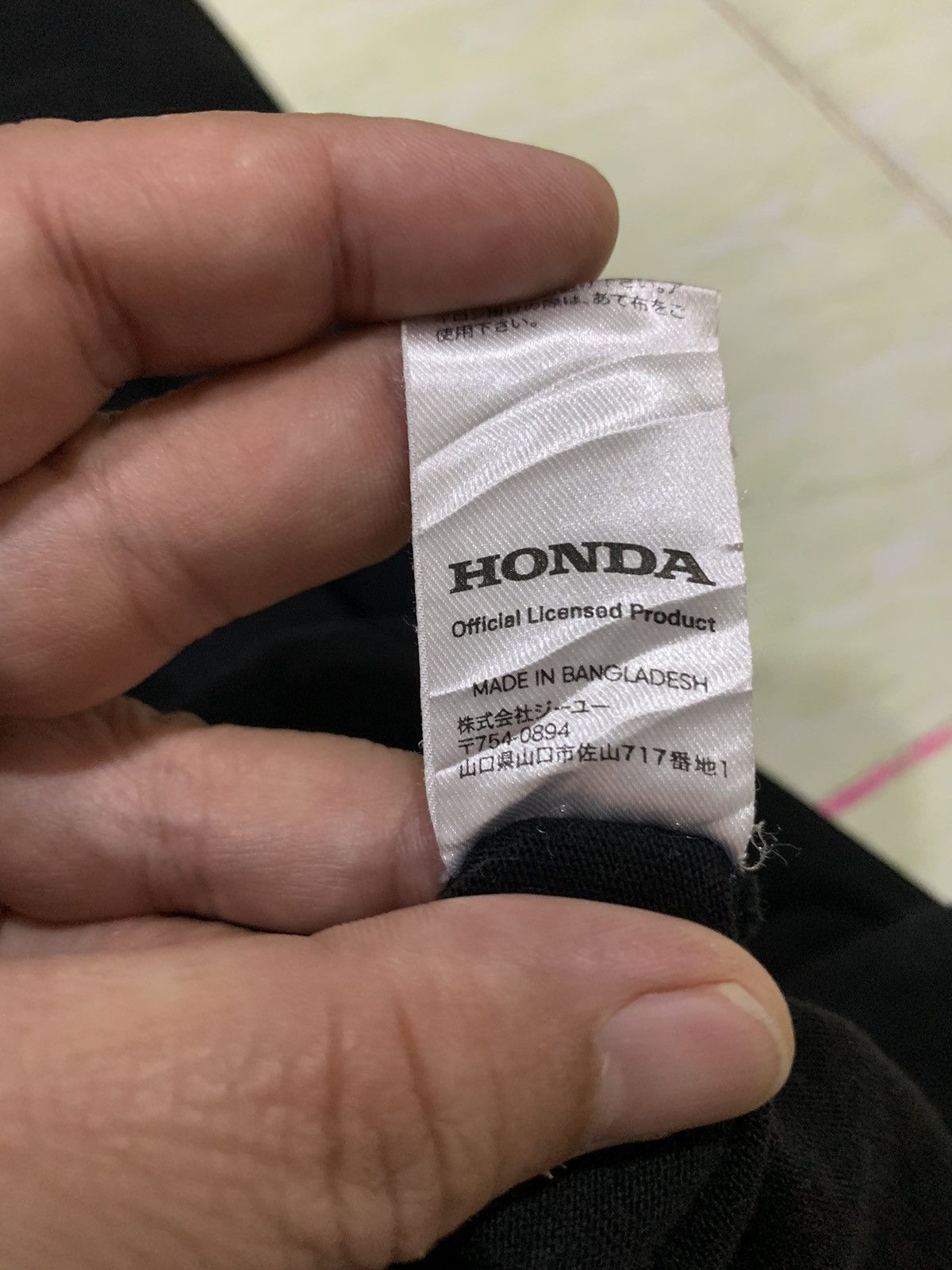 Honda × Japanese Brand Big Printed HONDA Tee Size US L / EU 52-54 / 3 - 9 Thumbnail