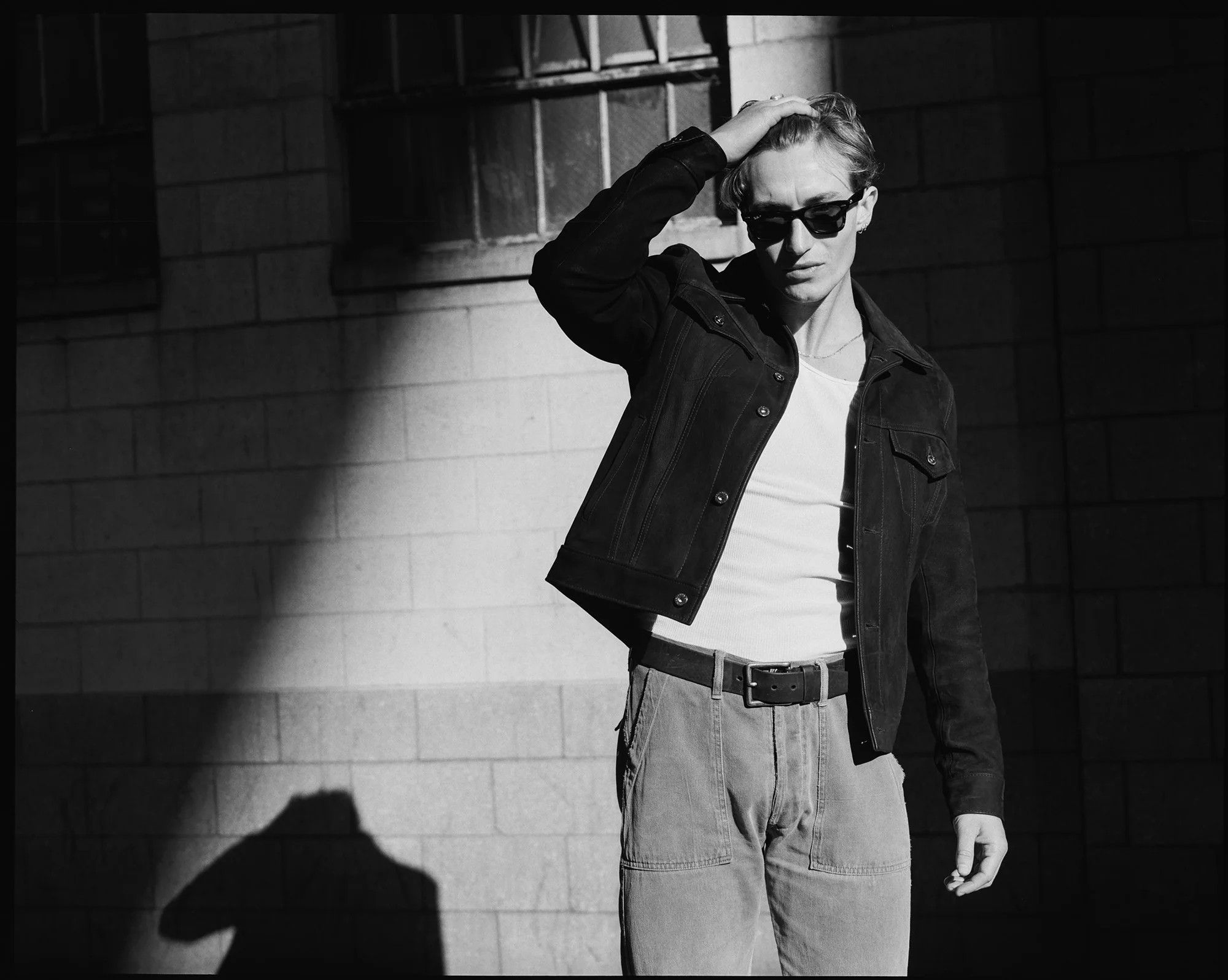 3sixteen × Schott 3sixteen x Schott Black Goatskin Type 3 Jacket Size US S / EU 44-46 / 1 - 2 Thumbnail