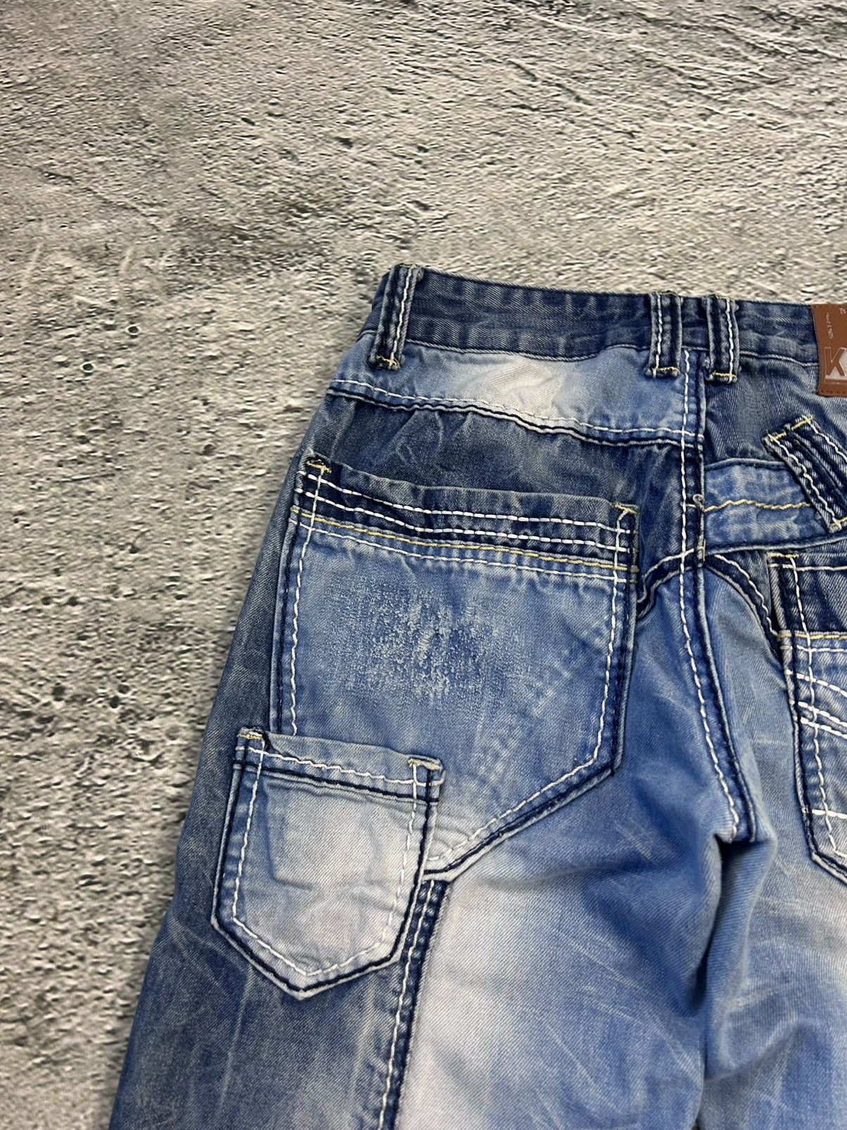 Japanese Brand × Vintage Japanese Brand Kosmo Lupo jeans big logo Vintage Swag Y2K Size US 30 / EU 46 - 12 Thumbnail