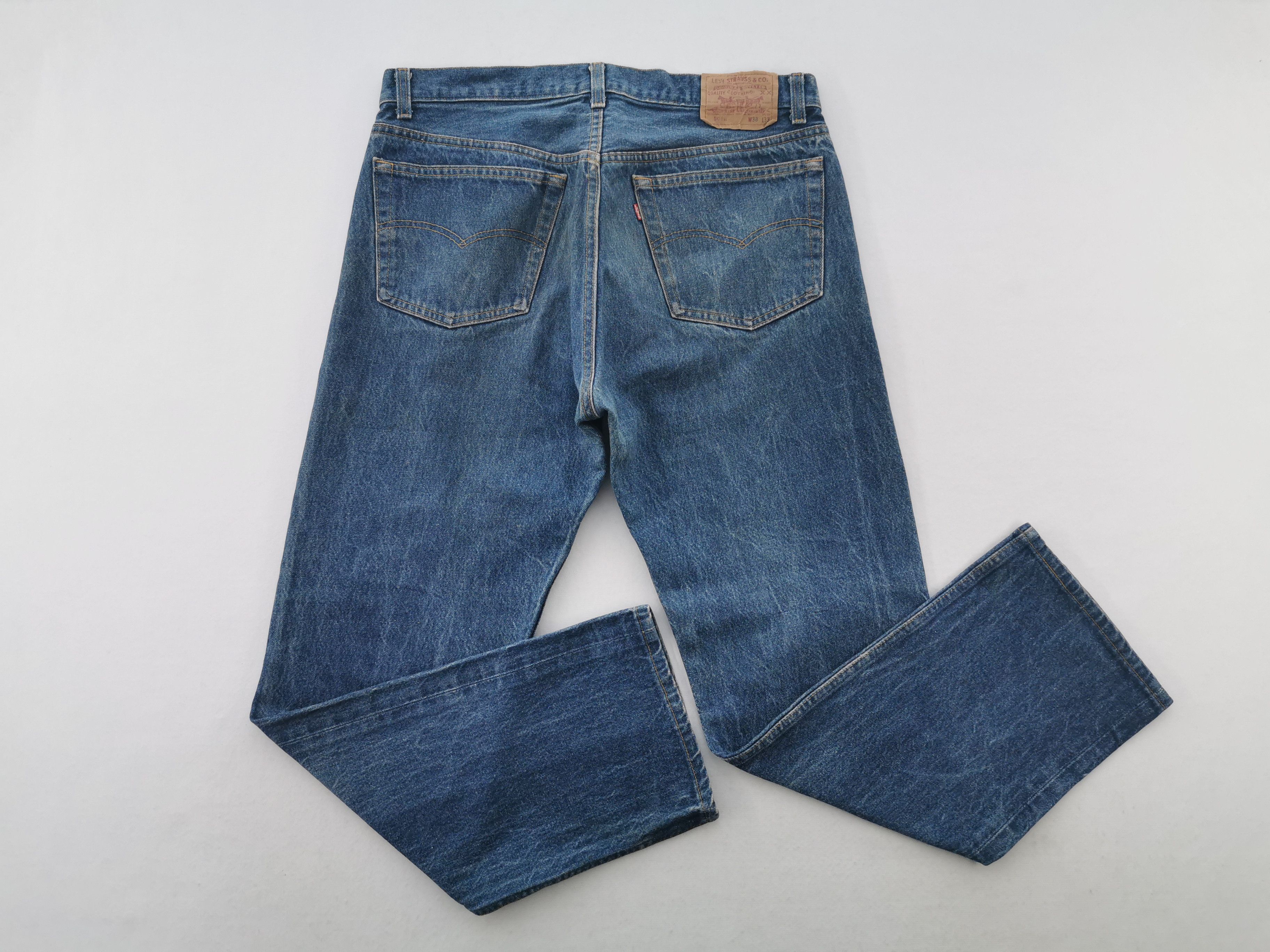 Kith × Levi's Kith X Levi's Strawberry Fields 501 Denim Size 34X32