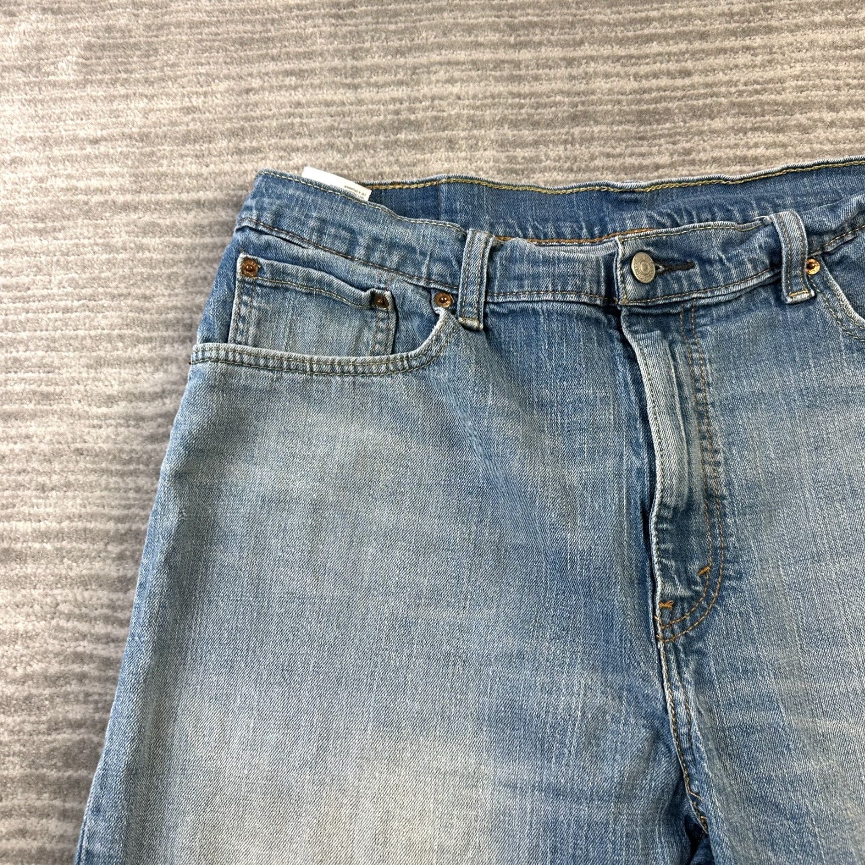 Levi's Levis Jeans Shorts Mens 34 Blue Denim Utility Skater Grunge 505 Jorts Y2K Grunge Denim Shorts Mens 34 Jeans Levi's 505 Y2K Size US 34 / EU 50 - 3 Thumbnail