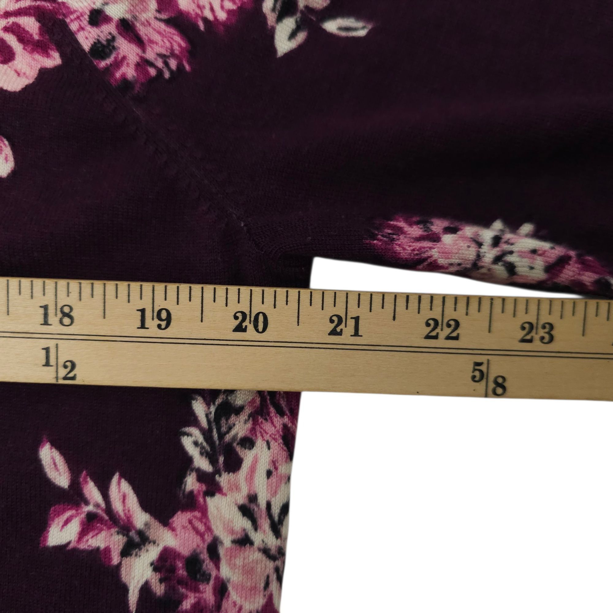 Chicos Chicos Simply Floral Knit Top Sweater Womens Size 1 US M Size M / US 6-8 / IT 42-44 - 17 Thumbnail