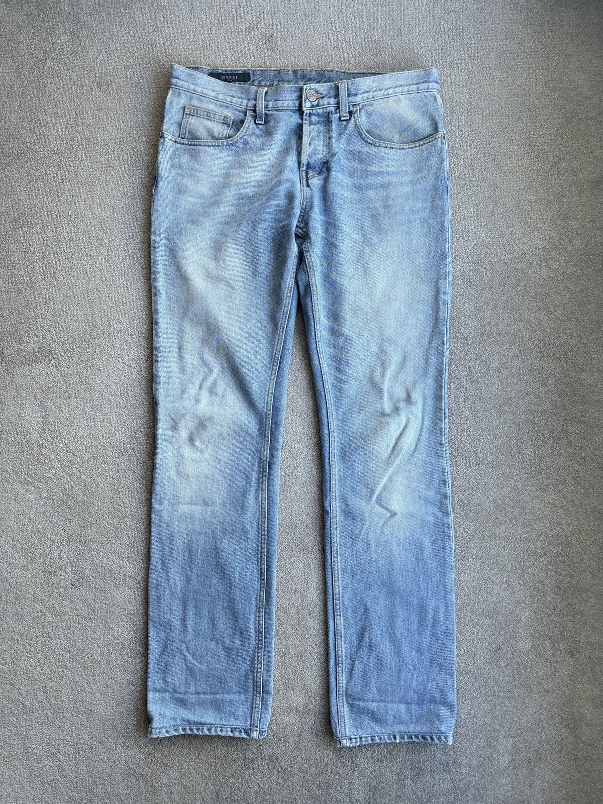 Designer × Gucci Gucci Indigo Denim Jeans Size US 33 - 2 Thumbnail