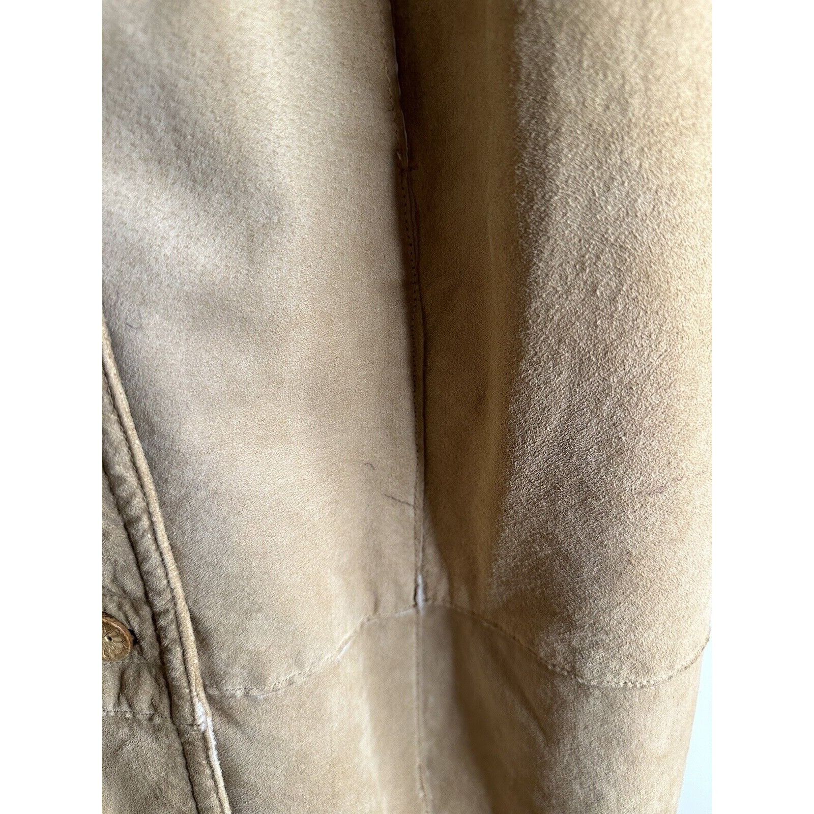 Boston Proper Vtg Penny Lane Y2K Leather Boston Proper Faux Sherpa Womans Size M / US 6-8 / IT 42-44 - 4 Thumbnail
