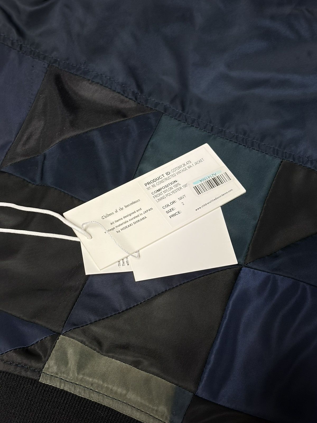 Children of the discordance Re-constructed MA-1 bomber jacket Size US M / EU 48-50 / 2 - 10 Thumbnail