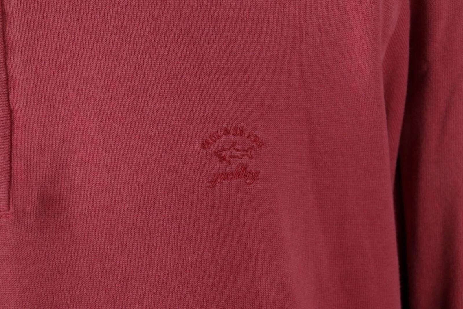 Paul & Shark Paul & Shark Yachting Pink 1/4 Zip Knit Sweater Size L Size US L / EU 52-54 / 3 - 4 Thumbnail