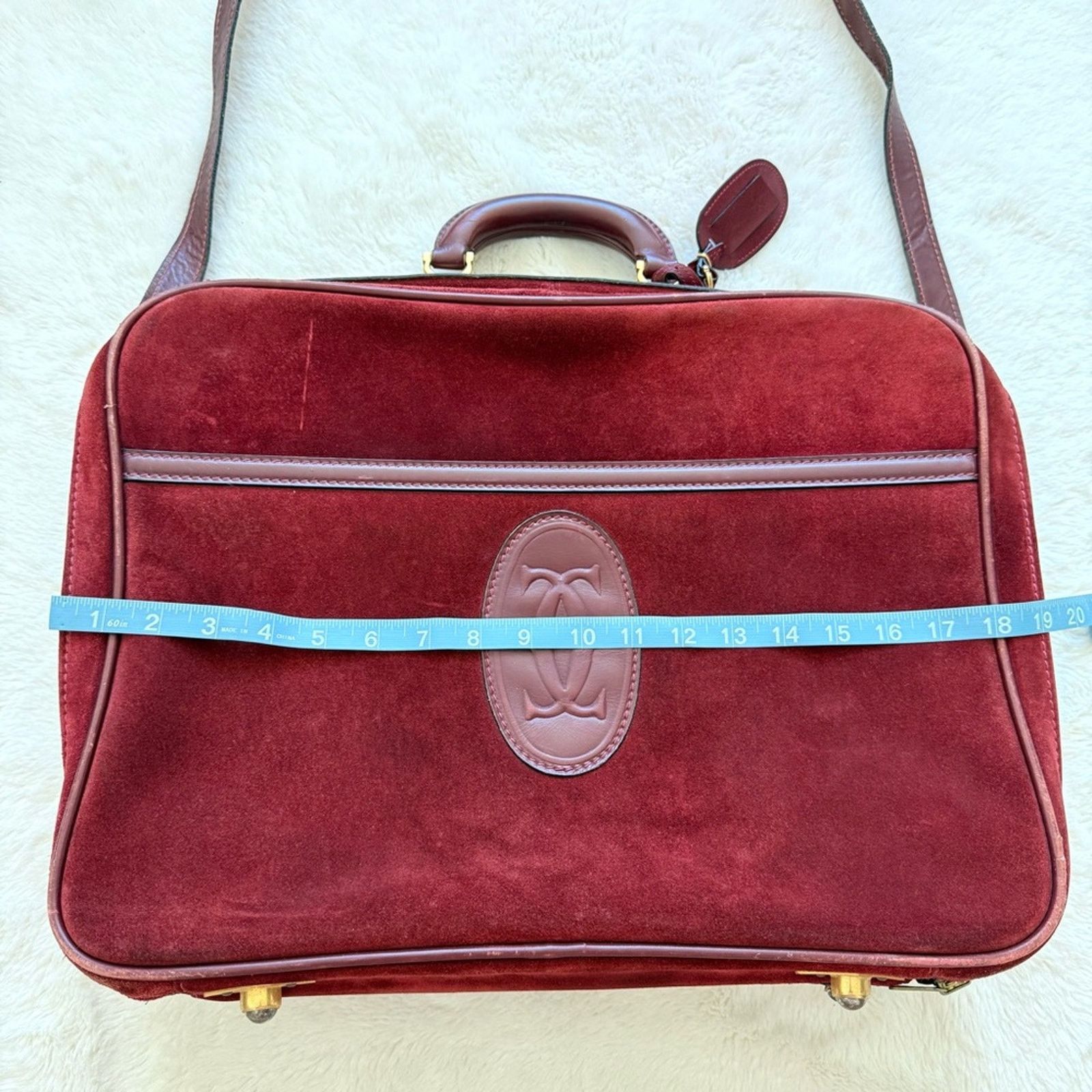 Cartier Cartier Vintage Must Trunk Travel Shoulder Bag Authentic Size ONE SIZE - 7 Thumbnail