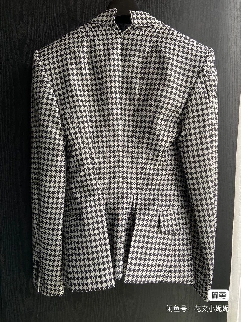 Comme des Garcons Comme Des Garcons Houndstooth suit jacket Size M / US 6-8 / IT 42-44 - 2 Thumbnail
