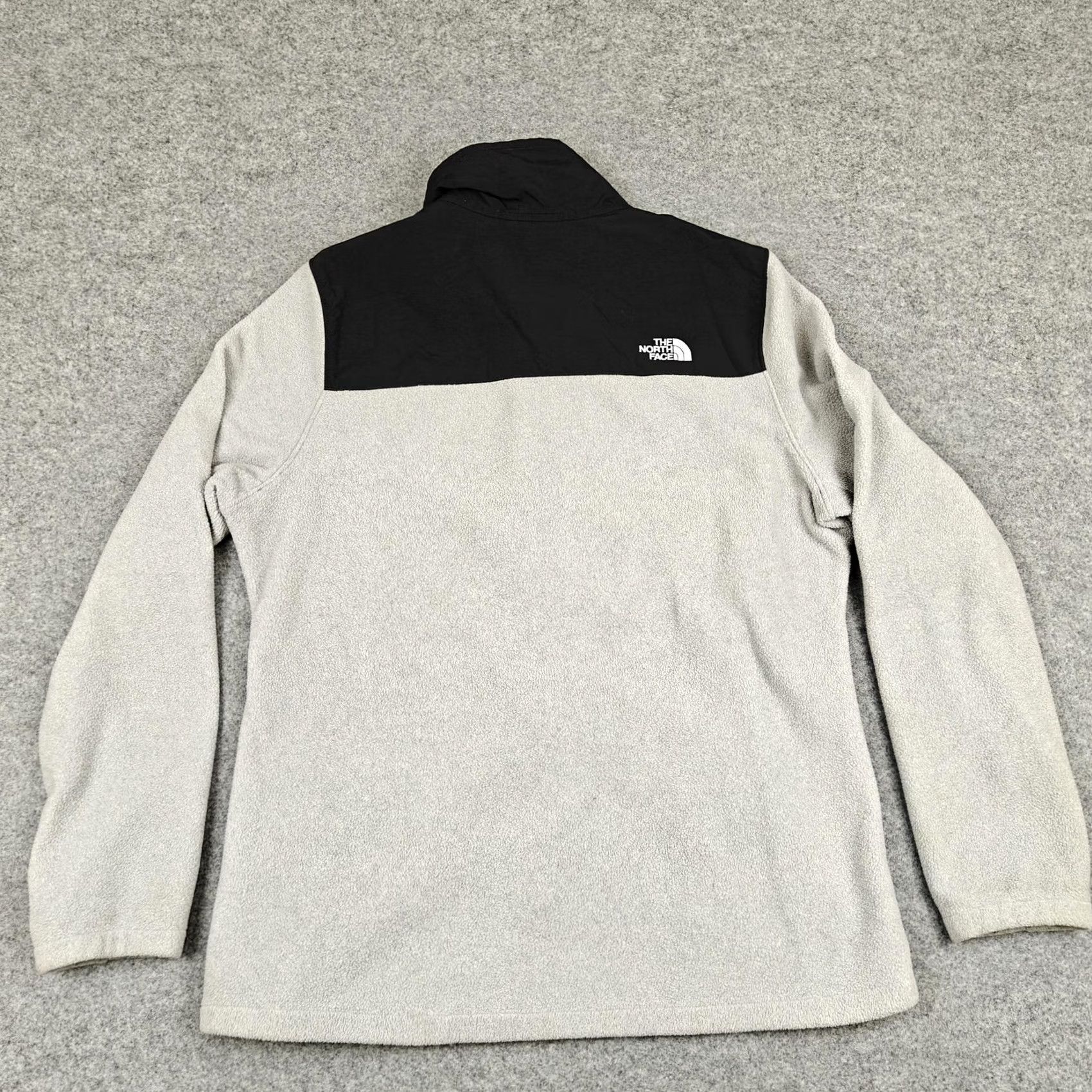 The North Face The North Face Jacket Womens L Gray Fleece Full Zip Colorblock Pockets Logo Size L / US 10 / IT 46 - 5 Thumbnail