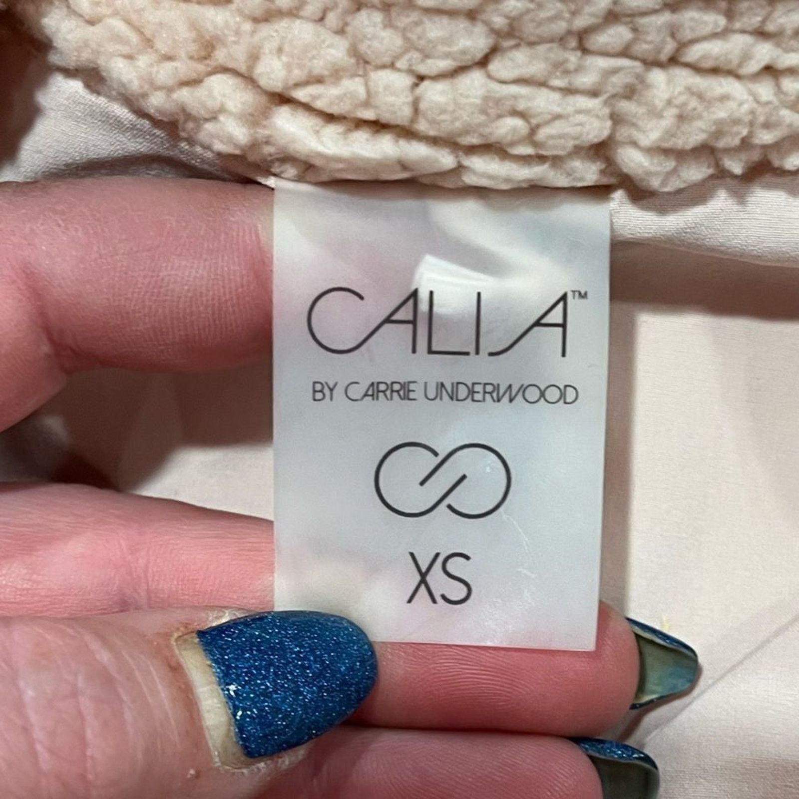 Vintage NWT Calia By Carrie Underwood Sherpa Vest Full Zipper XS Size XS / US 0-2 / IT 36-38 - 4 Thumbnail